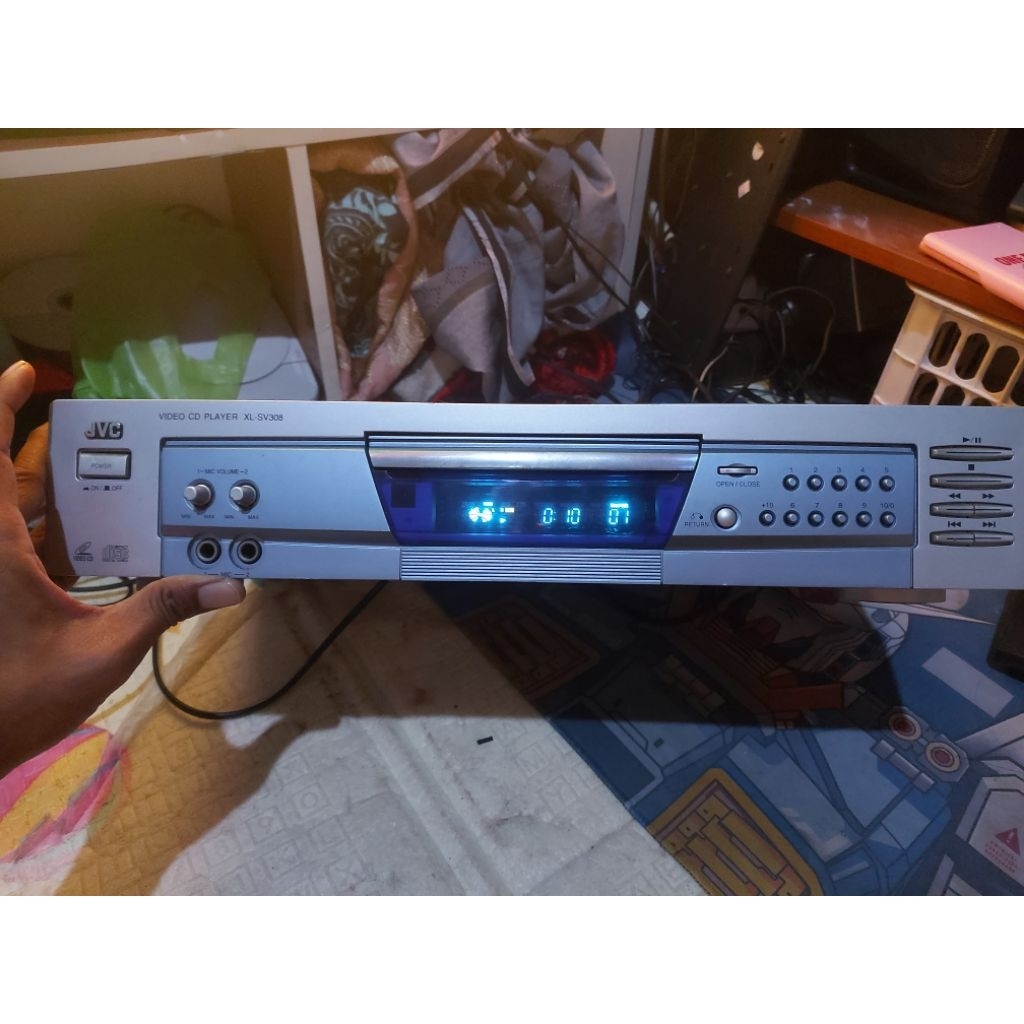 Retro Player VCD CD  merk JVC