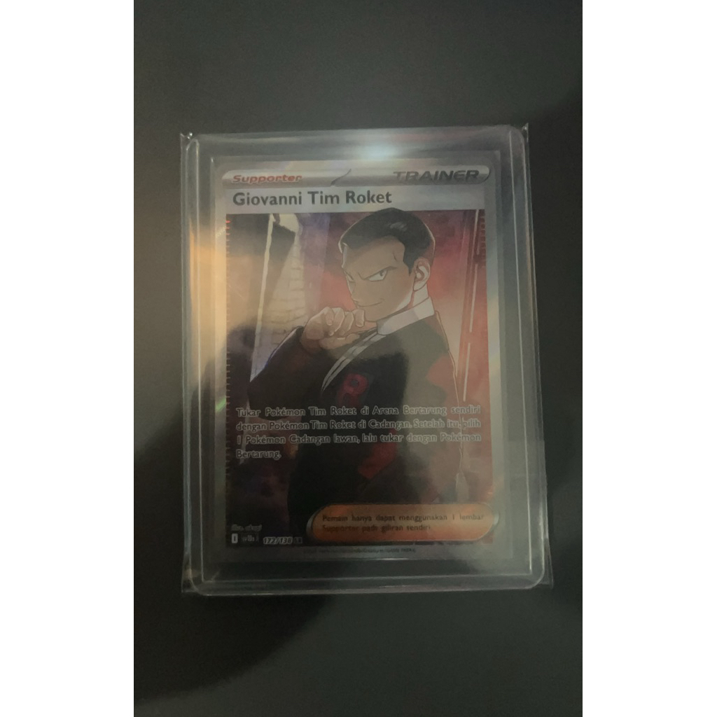 Giovanni Tim Roket SR - TCG Pokemon Indonesia