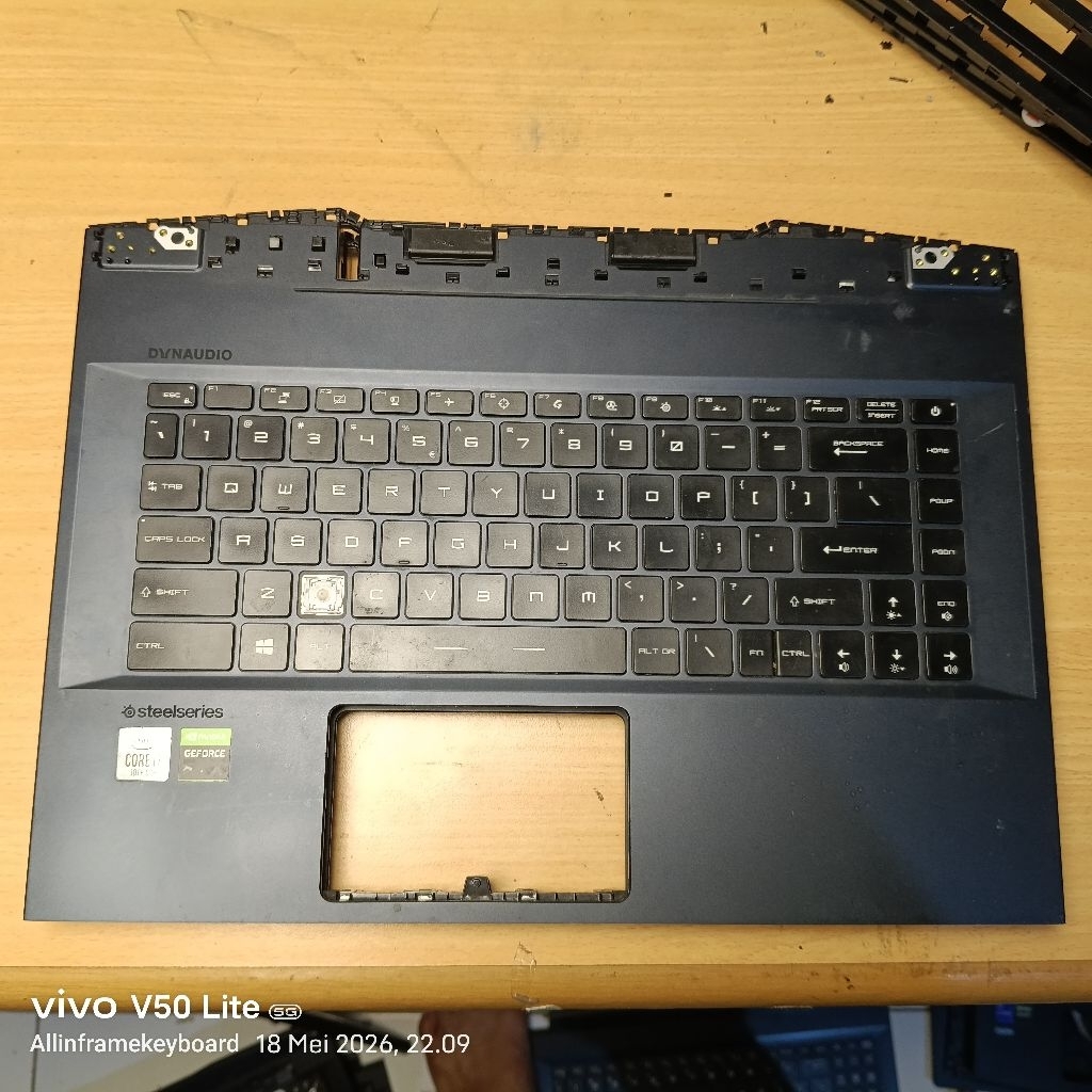 Frame keyboard Laptop MSI GE66 GP66 MS-1541 1542 1543MSI GP66 Leopard 11UH 11UE 11UG MS-1542 MS1543