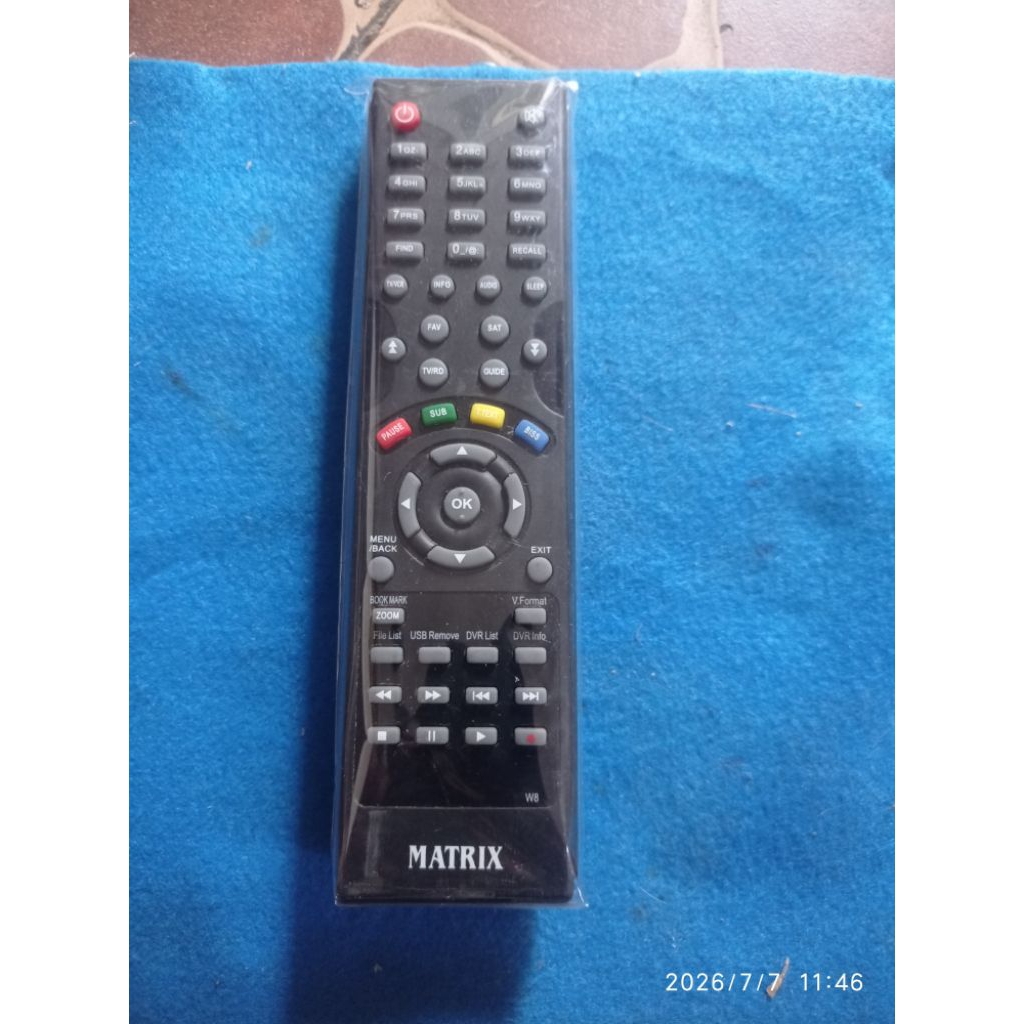 Remote set top box reciver parabola matrix