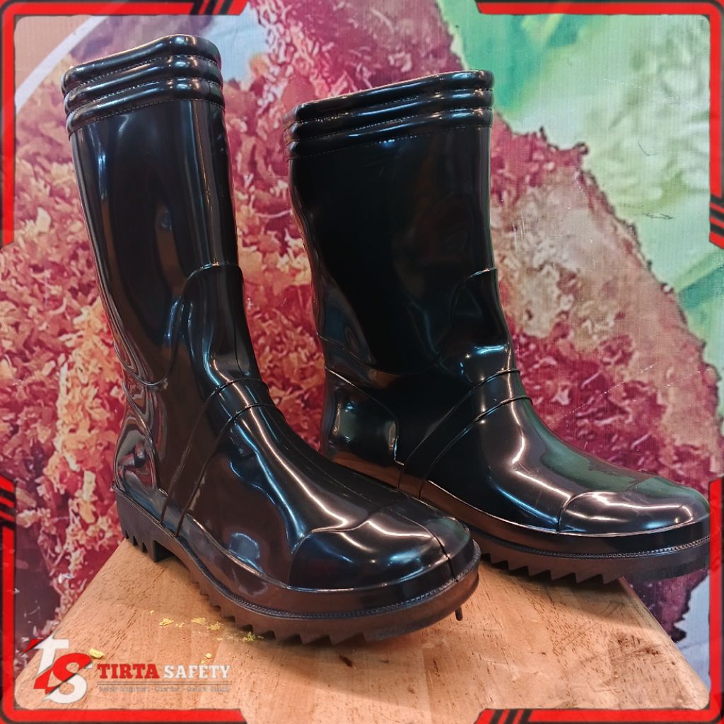 Sepatu Safety Boots Pendek Pria Wanita Murah - Sepatu Boots Pendek Murah - Non Besi