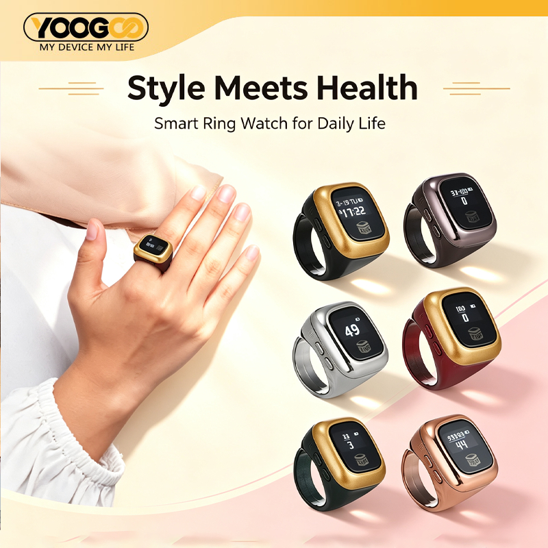 Cincin Tasbih Digital Tasbih Smart Ring Bluetooth Tasbih Digital Ring Counter Digital