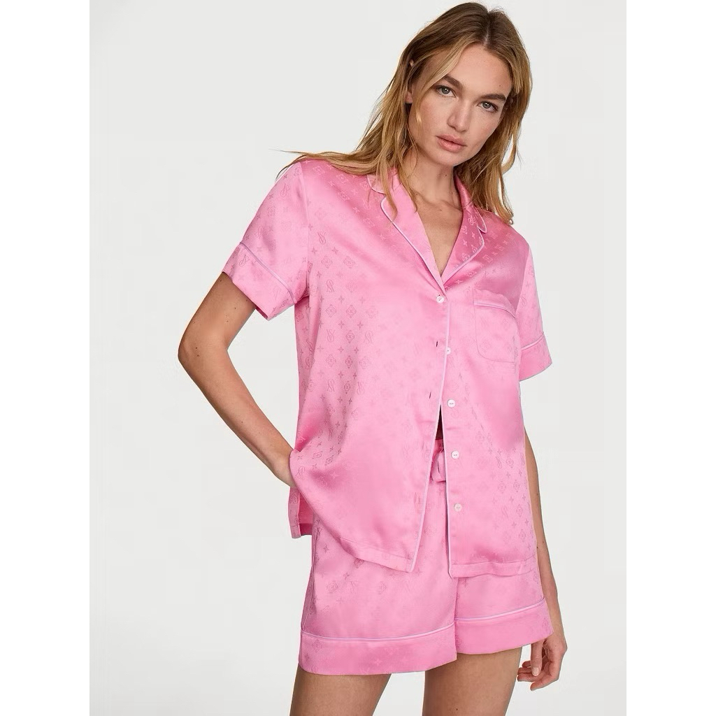 Satin Short Pajama Set