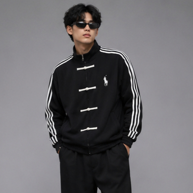 Polo Ralph Lauren Tracktop CNY 100% Original _ Atasan Jaket Murah Cowok Cewek Oversize