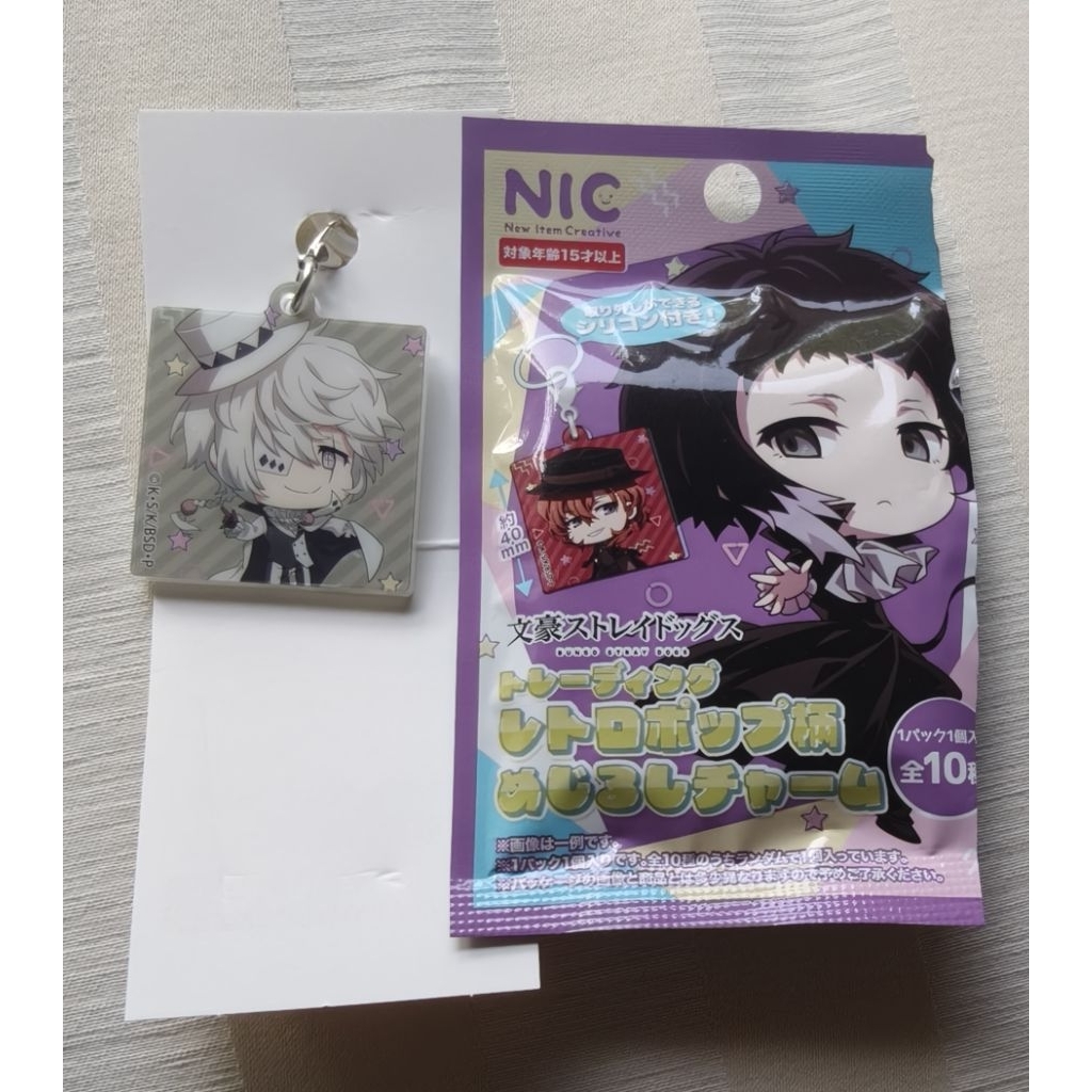 BSD: Nikolai Gogol Acrylic Mejirushi charm