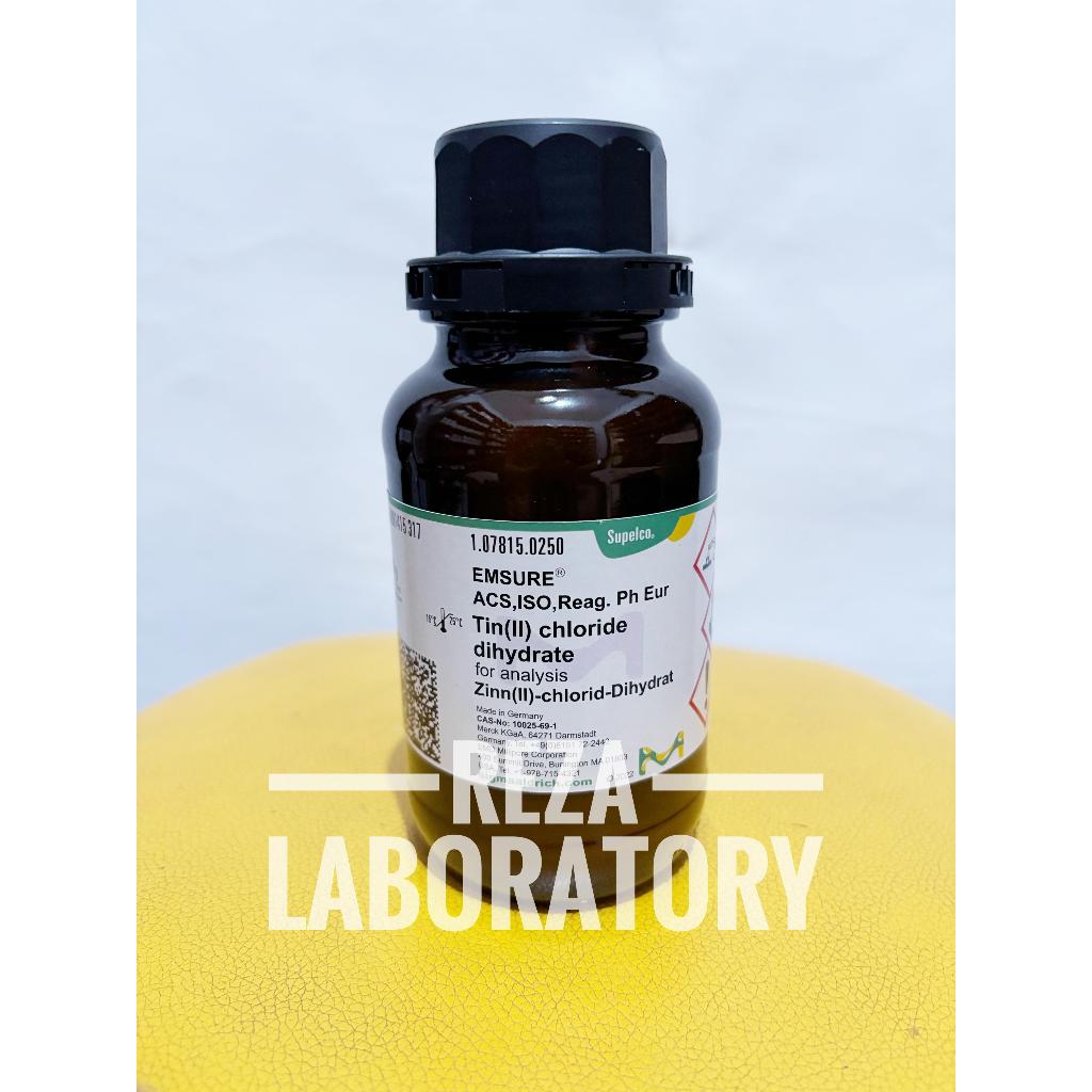 TIN II CHLORIDE / TIMAH II KLORIDA / SnCl2 MERCK 107815 250GRAM ORIGINAL