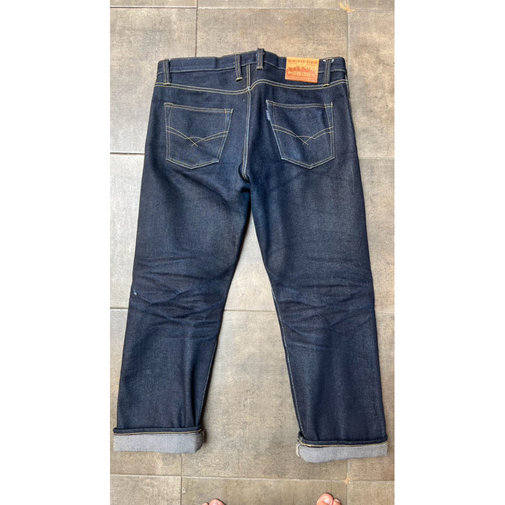 wingman denim zero zeke 22 oz size 38