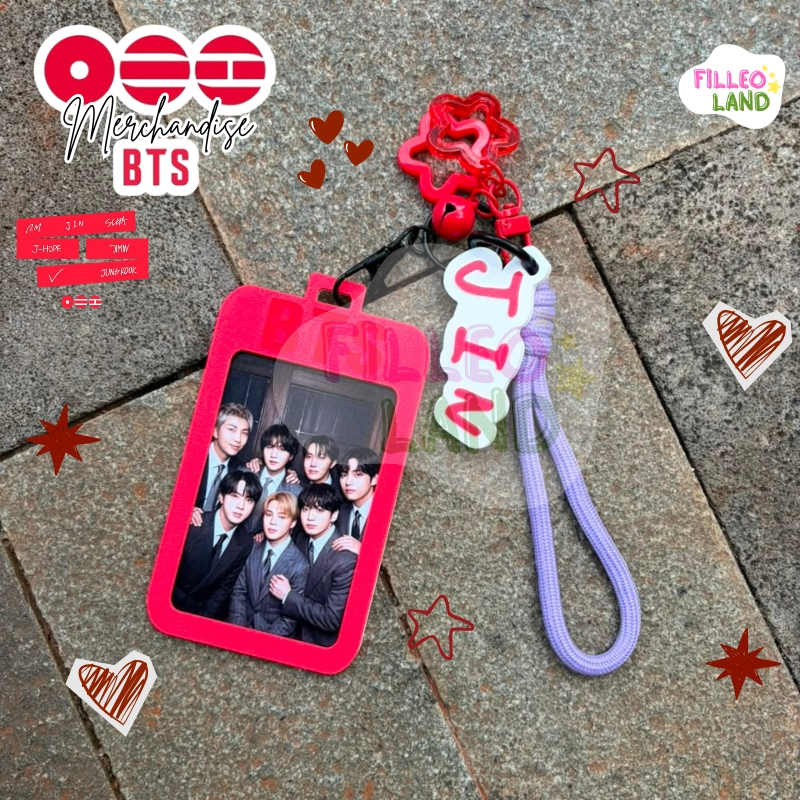 BTS Arirang Photocard Holder + Foto Nama | PC Folder 3D Print KPOP