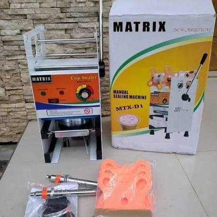 MESIN CUP SEALER MTX-D1 PUTIH MATRIX