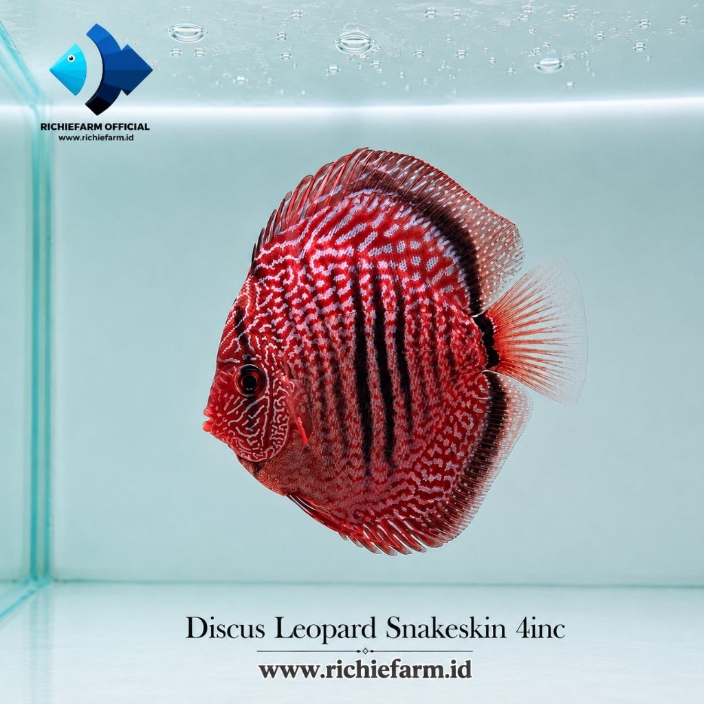 Discus Leopard Snakeskin 4inc