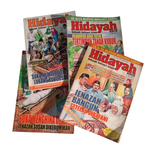 buku majalah hidayah
