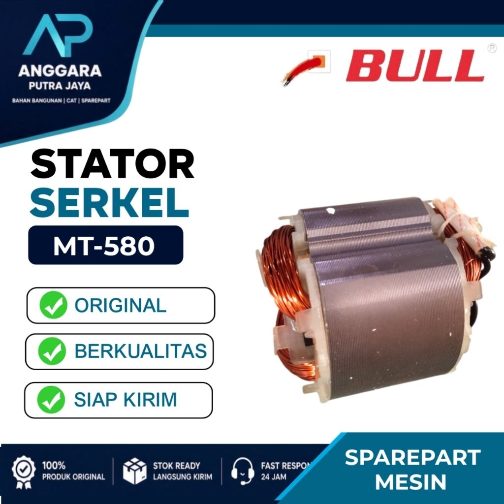 Stator Bull Serkel Maktec MT580 Sparepart Original