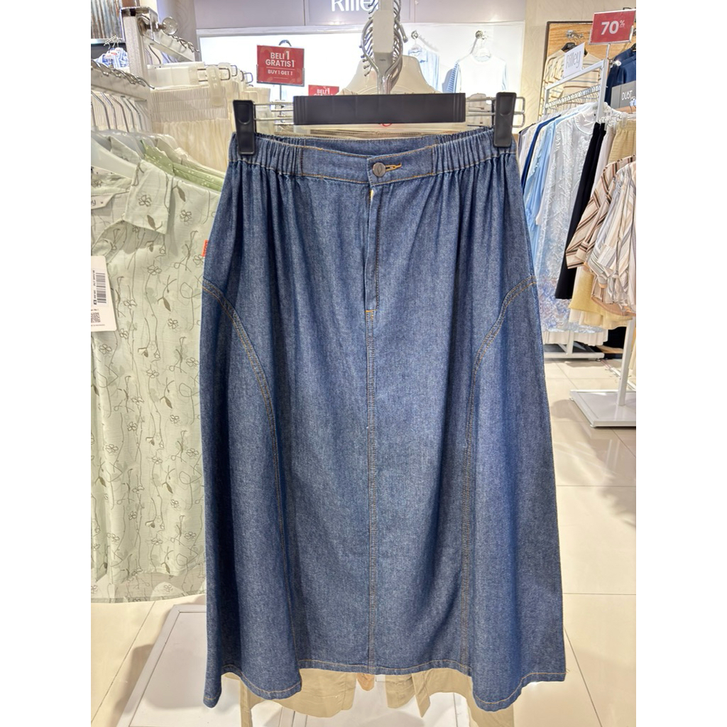 ROK PANJANG PINGGANG KARET DUST BRAND MATAHARI ORIGINAL