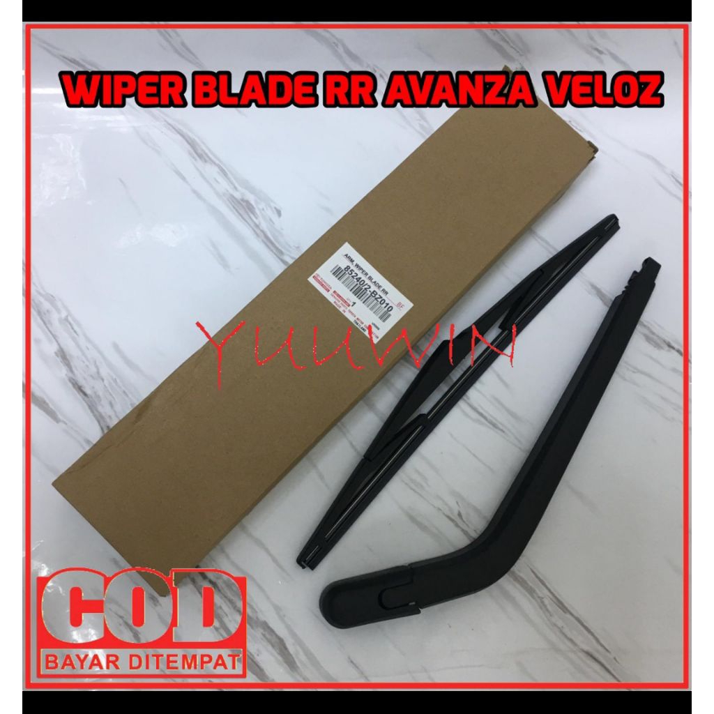 wiper blade rear avanza - wiper belakang avanza xenia veloz original