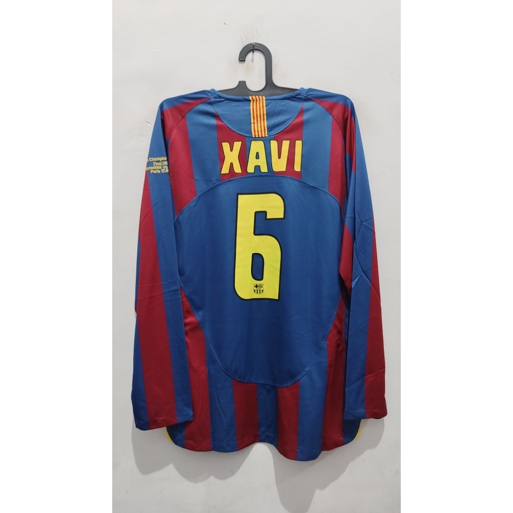 jersey Retro B@ra@c@ Xavi size XL