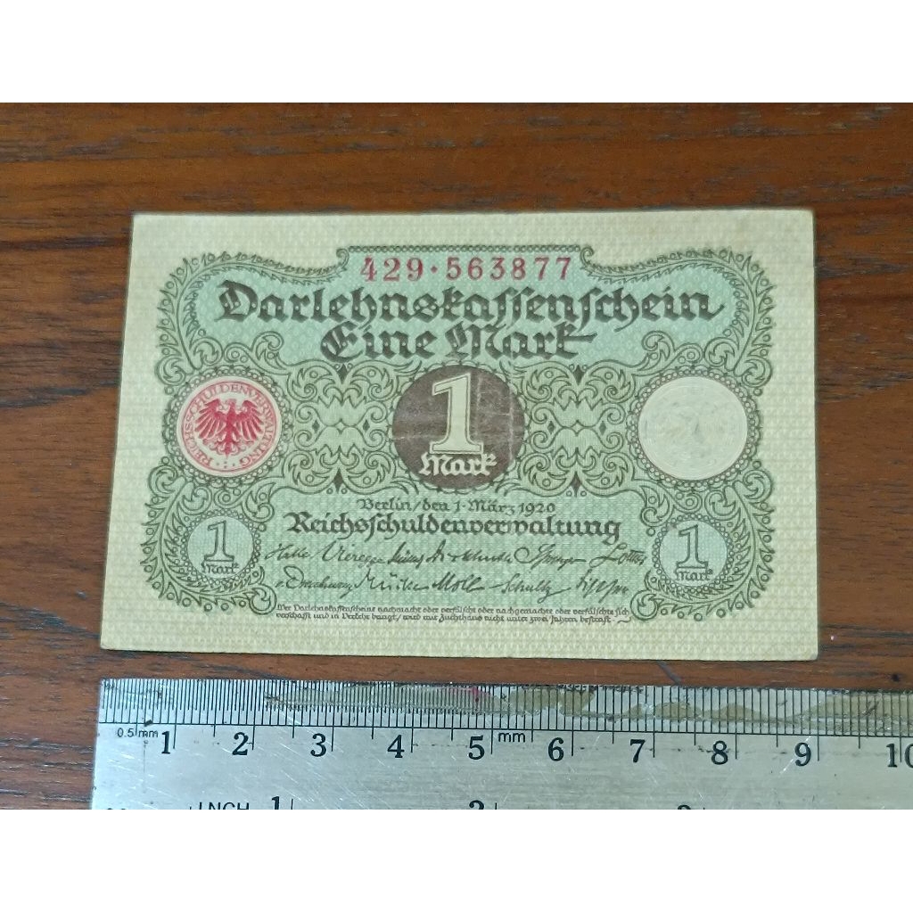 1 Mark Jerman Tahun 1920
