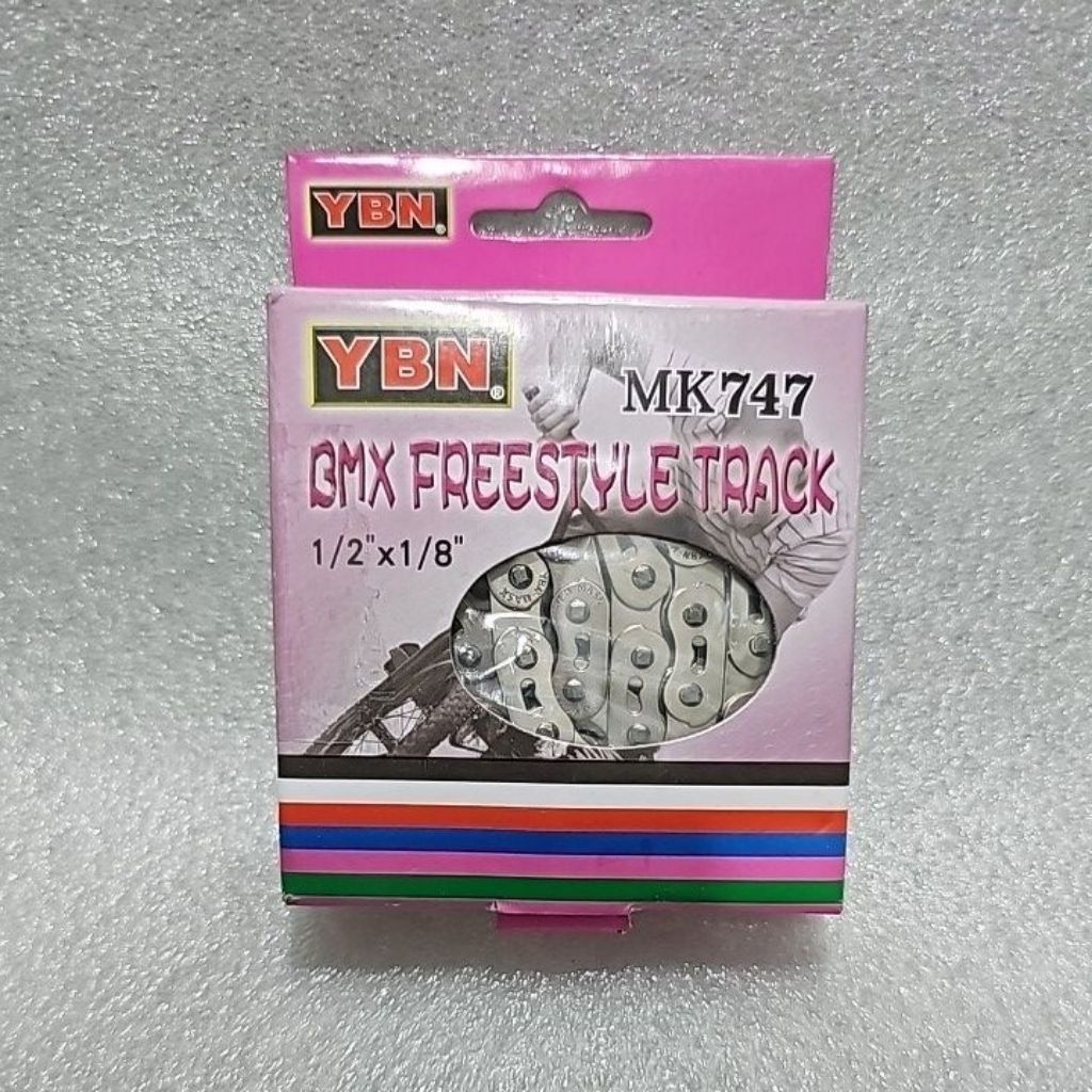Rantai Sepeda YBN MK747 Singgle Speed Croom Rantai Sepeda BMX Fixie