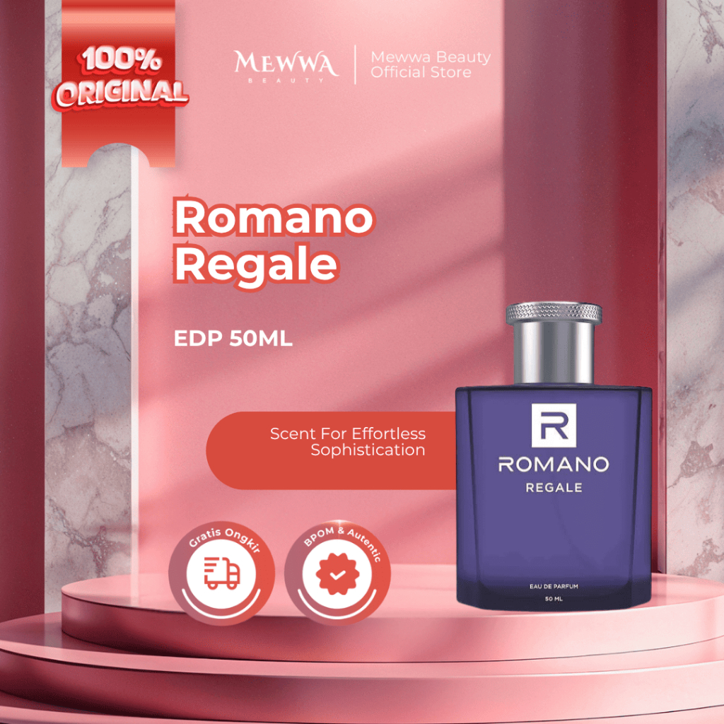 Mewwa Beauty - Romano EDP Regale 50ml - Original BPOM