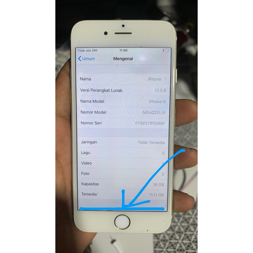iphone 6s inter bypass 16GB baca deskripsi