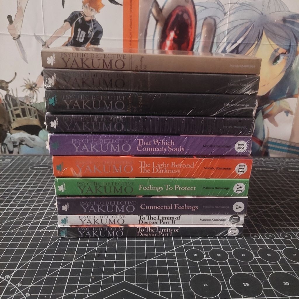 Novel Karya Manabu Kaminaga: Psychic Detective Yakumo 1 2 3 4 5 6 Part 1 6 Part 2, The Abyss of a So