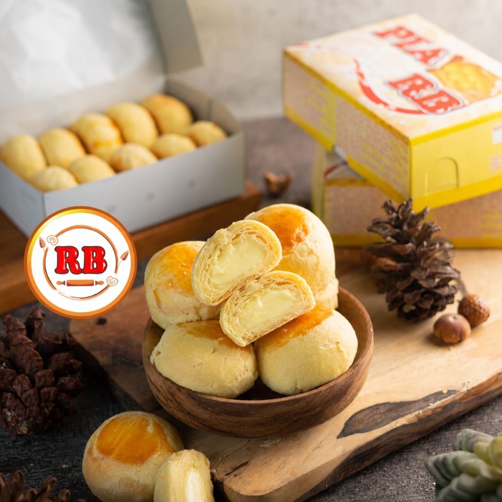 KUE PIA VANILLA / BAKPIA RASA VANILLA / PIA RB VANILLA ISI 10