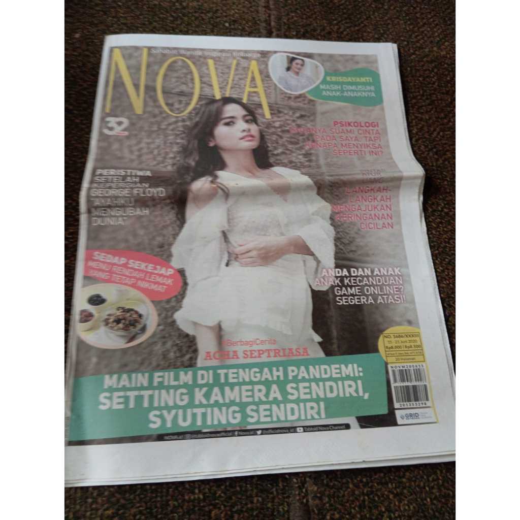 Tabloid Nova Acha Septriasa Main Film Sendiri Juni 2020