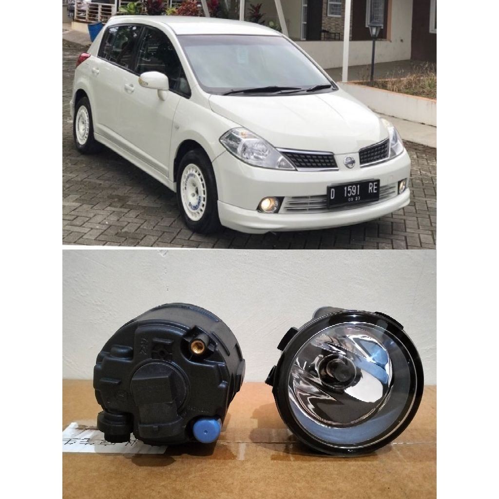 Foglamp lampu kabut Latio Tiida 2006-2010 Nissan Latio Tiida