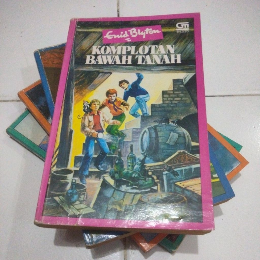 Paket Novel Enid Blyton Seri Komplotan Eks Perpustakaan