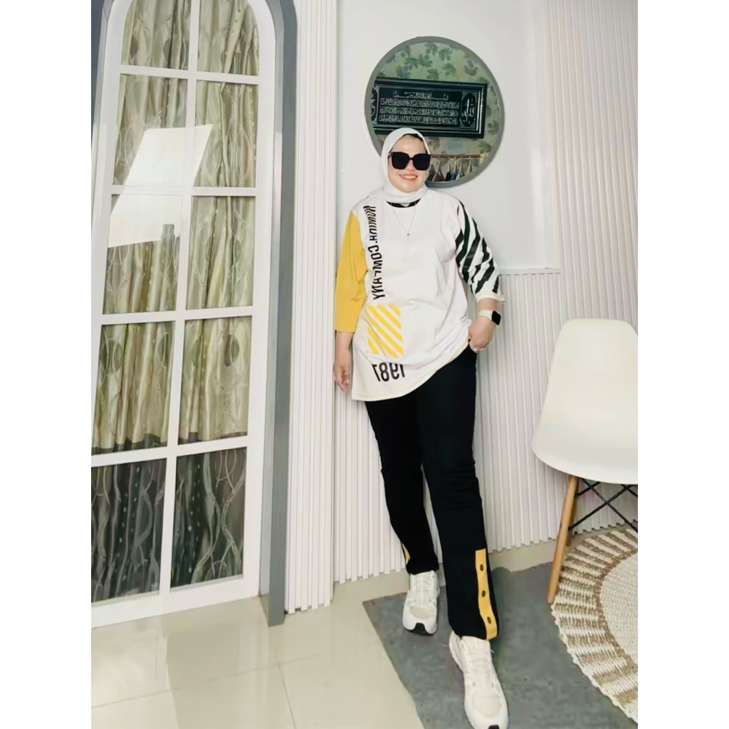 set celana Combad20s kulot terbaru dari model numia & chatifa by jevani