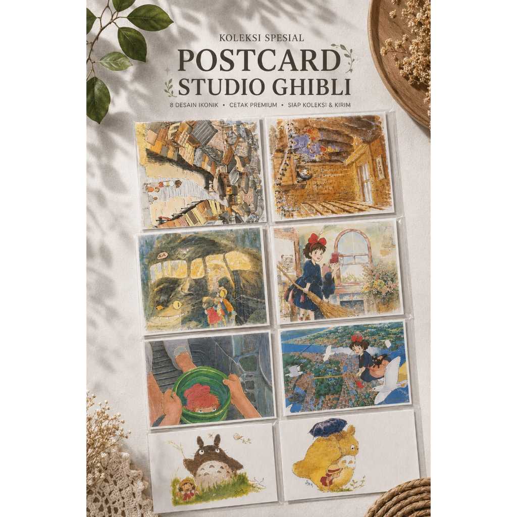 Studio Ghibli Unofficial Postcard