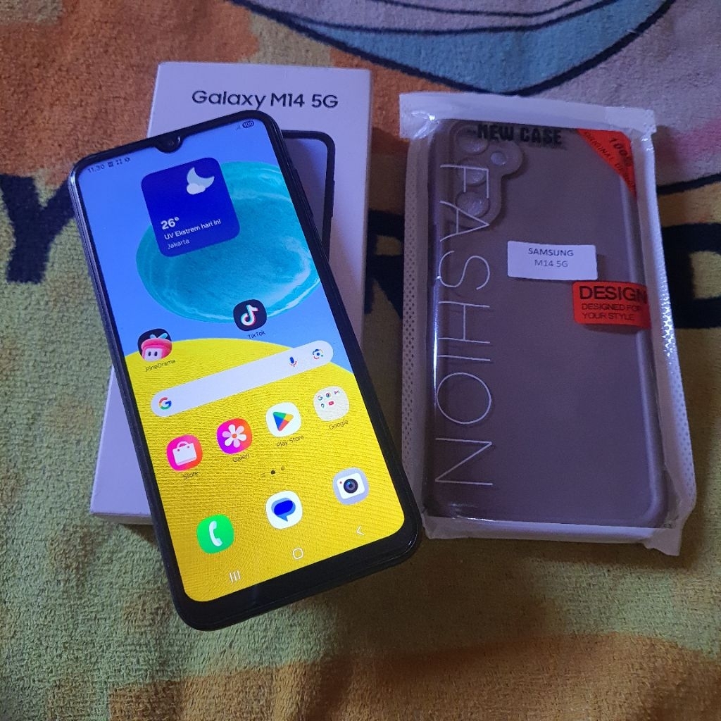 HP Samsung M14 5G  Original second Sein Resmi Indonesia Handphone Samsung