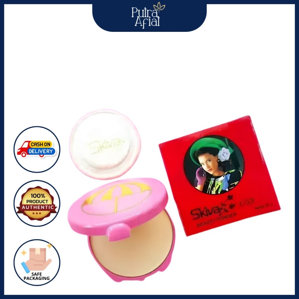 Skiva Beauty Powder G55 Bedak Padat Skiva