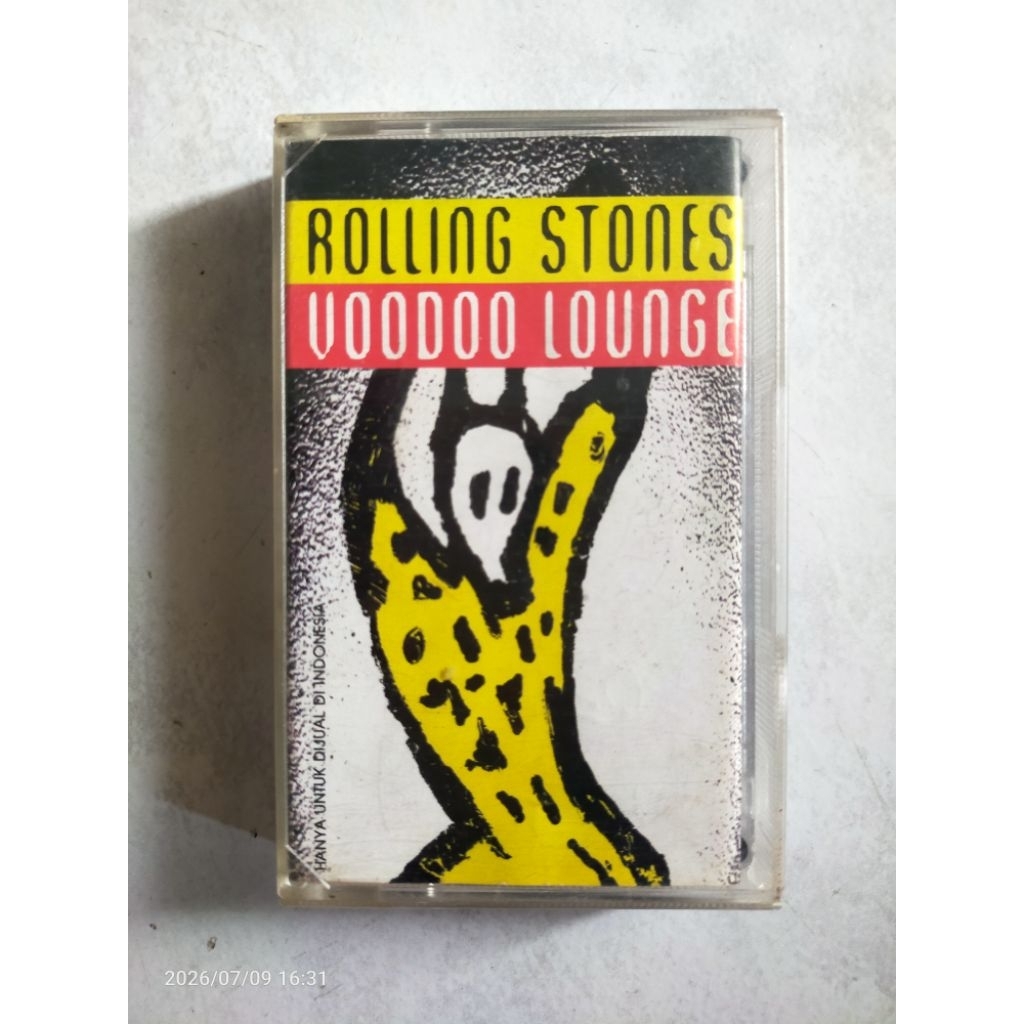 kaset pita ROLLING STONES "voodoo lounge"