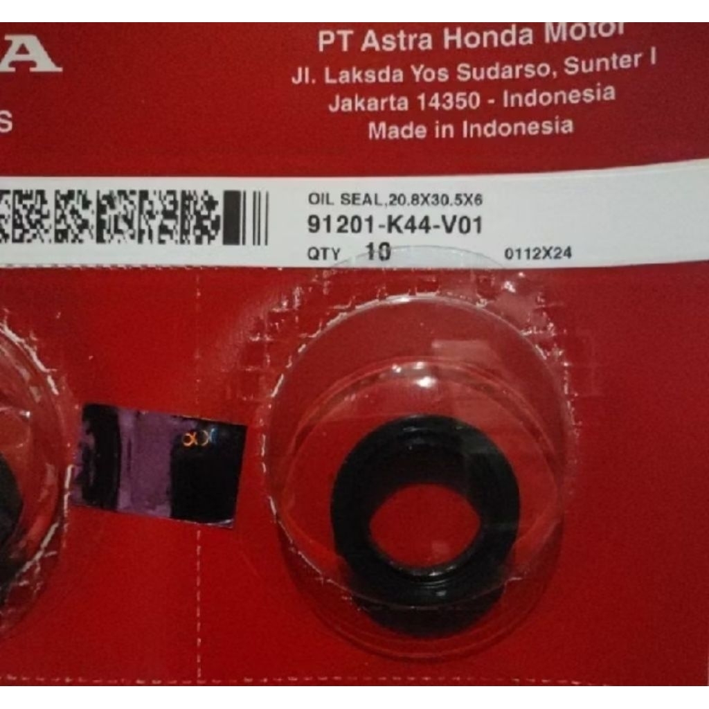 H 91201-K44-V01 HGP AHM 100%  SEAL MAGNET BEAT ESP VARIO 110 ESP & SCOOPY ESP 91201K44V01