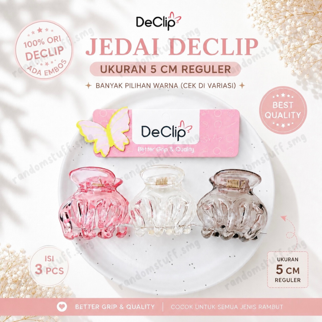 JEDAI DECLIP 5 CM t ISI 3 JEDAI GIGI 5 JEDAI DECLIP 5 CM MURAH