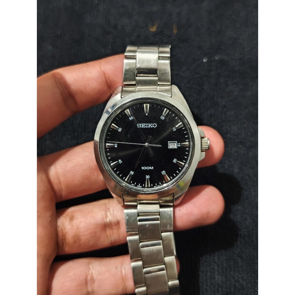 SEIKO QUARTZ 6N42 Big Size Tahan Air 100M