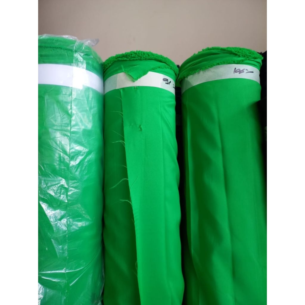 new kain despo polos nonstrech buat jacket ojol/Go-Jek
