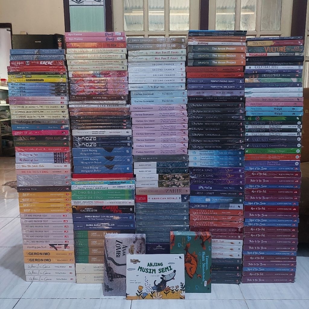 Promo Diskon Novel-Novel Original Gramedia KPG Elex Media Bhuana Sastra Clover dll
