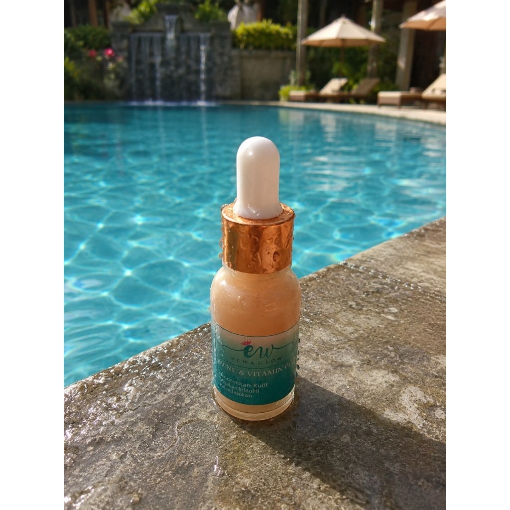 ew glow serum flek