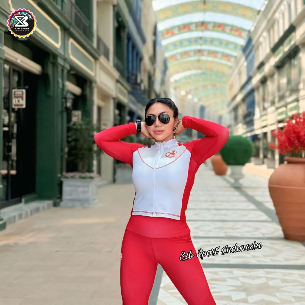 setelan olahraga SXB SPORT COMBINATIONS MESH