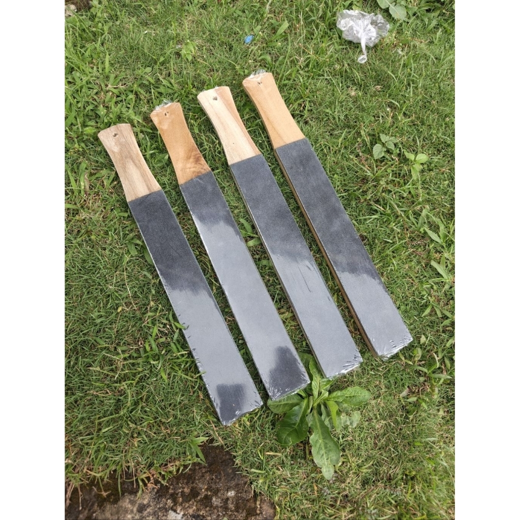 Stroping Kulit sapi | alat bantu asah finishing pisau dan golok sembelih