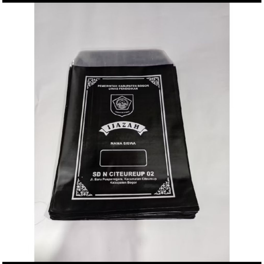 Sampul Ijazah Custom Untuk Tk Paud Sd Smp Sma