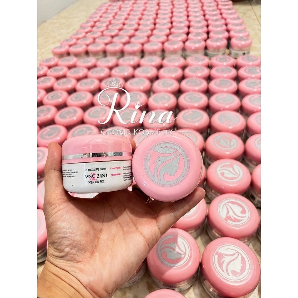 TERLARIS CREAM 2IN1 WSC DIJAMIN ORI 1000% BPOM - Wsc Cream 2in1, Orina Facewash, Orina Cream 2in1 Bp