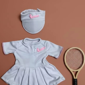 Kostum Tenis Bayi Perempuan dan laki laki Newborn Properti Foto