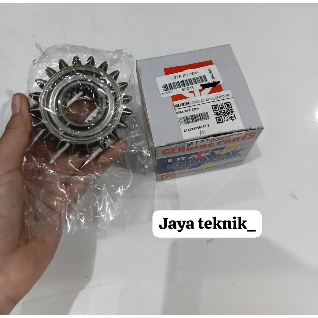 Gear 20T Traktor Zena Rotary Quick / Gigi Gear 20T Traktor Zena Quick Asli