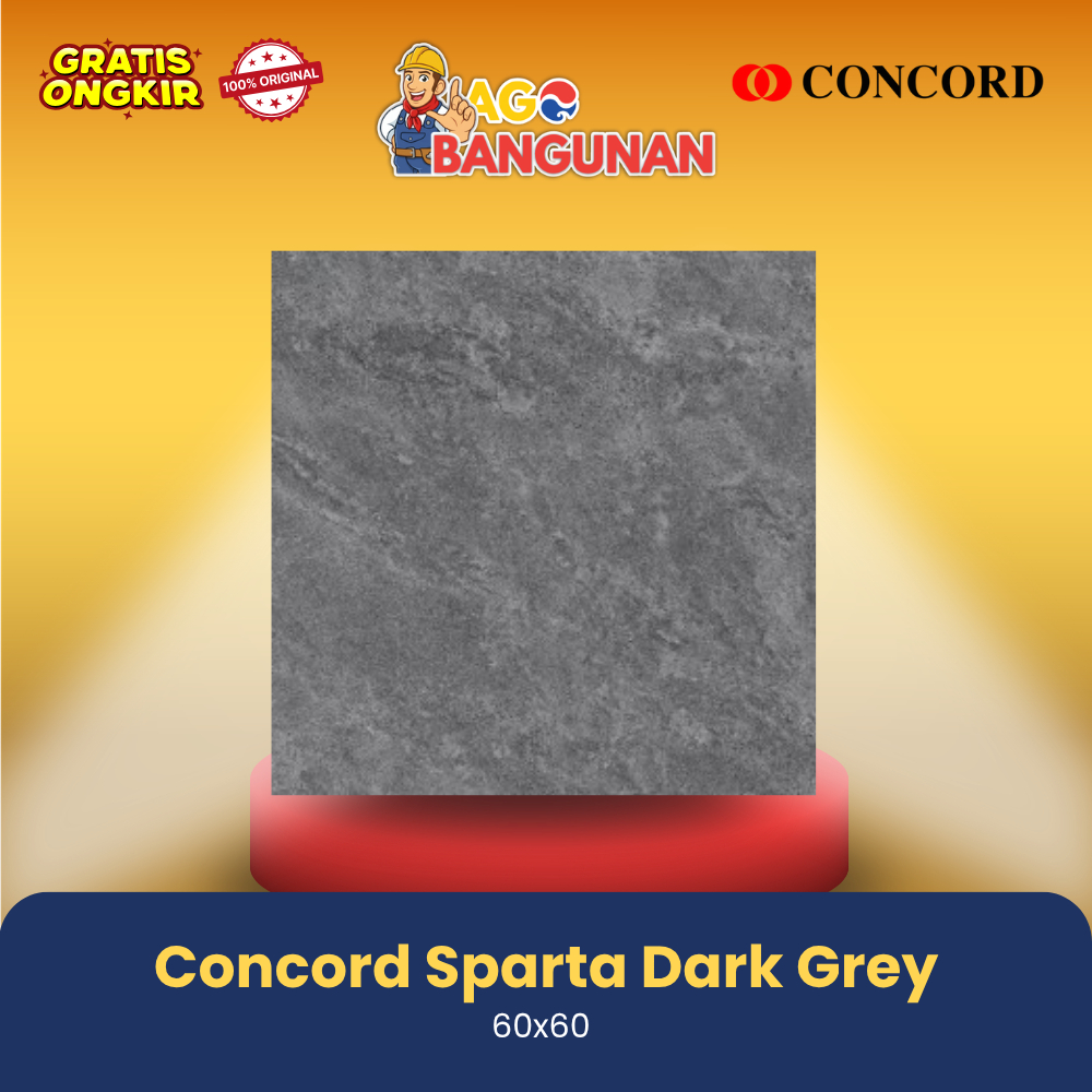 Granite Concord Sparta Grey - 60x60