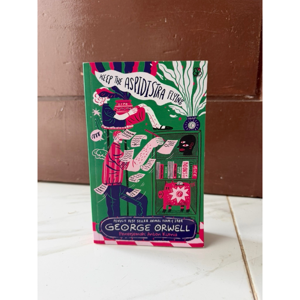 (preloved) keep the aspidistra flying - george orwell
