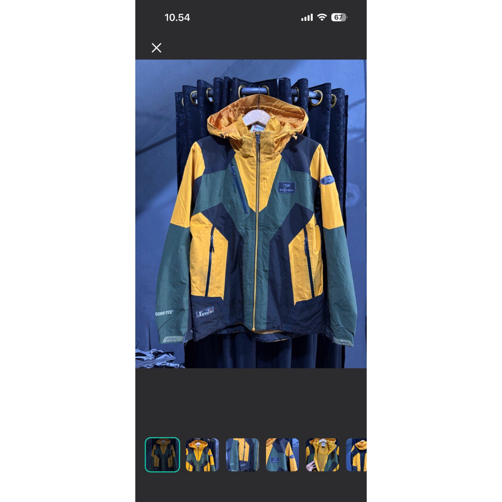 eider goretex jaket