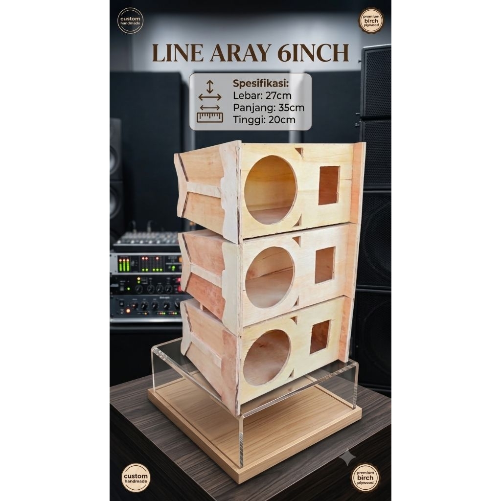 line aray 6inch/box midle 6inch