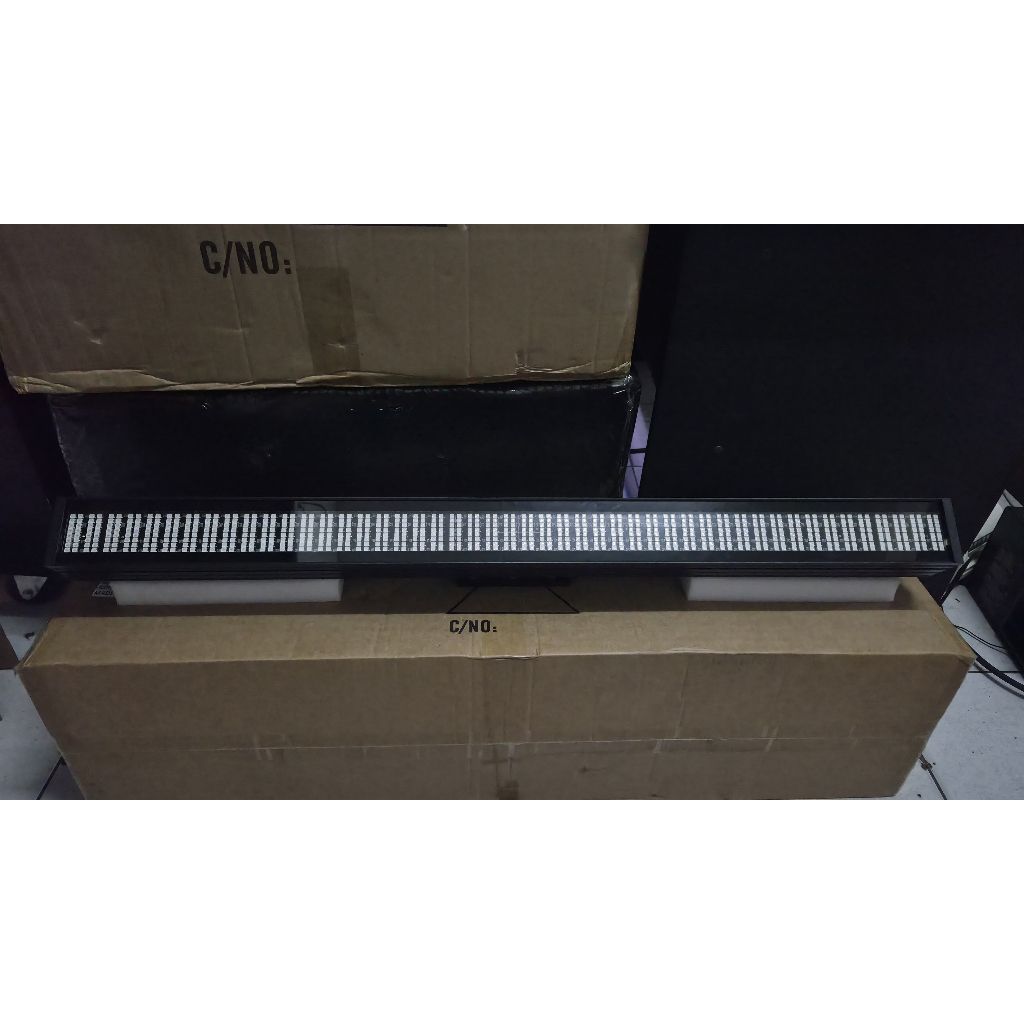 Strobo bar led 192 segman RGB fullcolor dmx Redsun